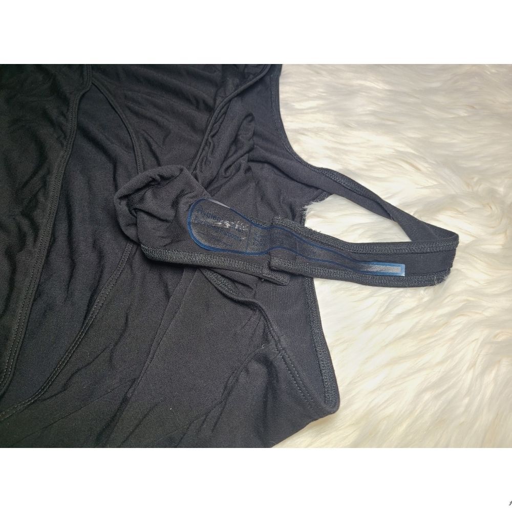 NWT|Good American Black Off Shoulder Cut Out Bodysuit, 6 - Picture 9 of 10